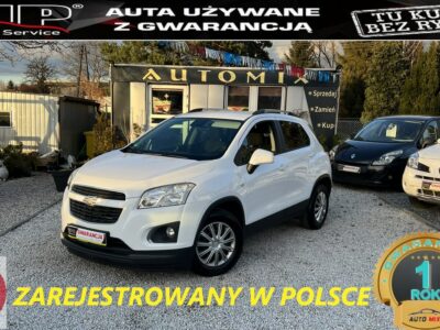 Chevrolet Trax Super Stan / 1.4 Benzyna *Udok. Przebieg / Gwarancja 12 M-cy - Gratis!