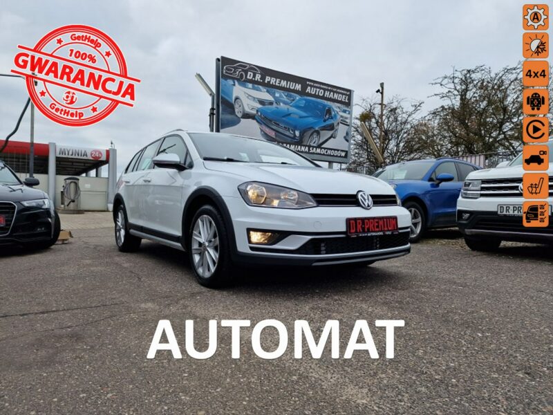 Volkswagen Golf 1.8 TSI 180 KM, ALLTRACK, 4-Motion, DSG, Łopatki, Kamera, Bluetooth VII (2012-)