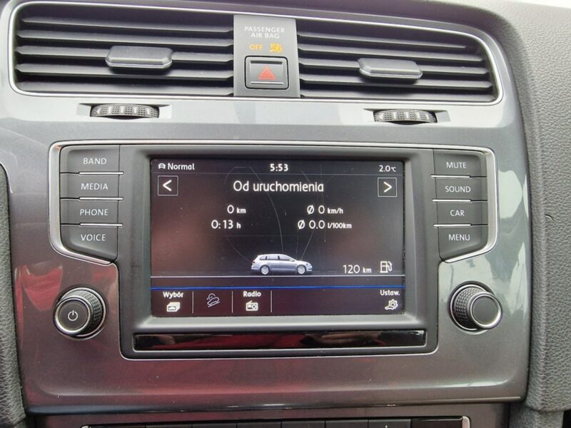 Volkswagen Golf 1.8 TSI 180 KM, ALLTRACK, 4-Motion, DSG, Łopatki, Kamera, Bluetooth VII (2012-)