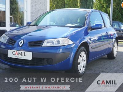 Renault Megane 1.5DCi 86KM, Zarejestrowany, Ubezpieczony, Sprawny, Ekonomiczny, II (2002-2008)