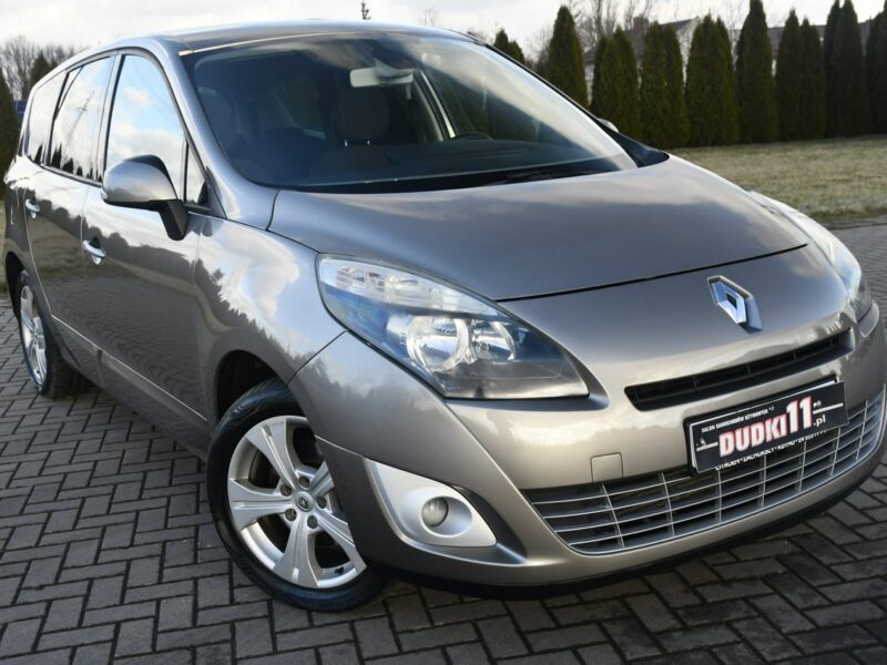 Renault Grand Scenic 1,4Turbo Benz. DUDKI11 Serwis,Klimatronic 2str.,Hands-Free,OKAZJA II (2009-2016)