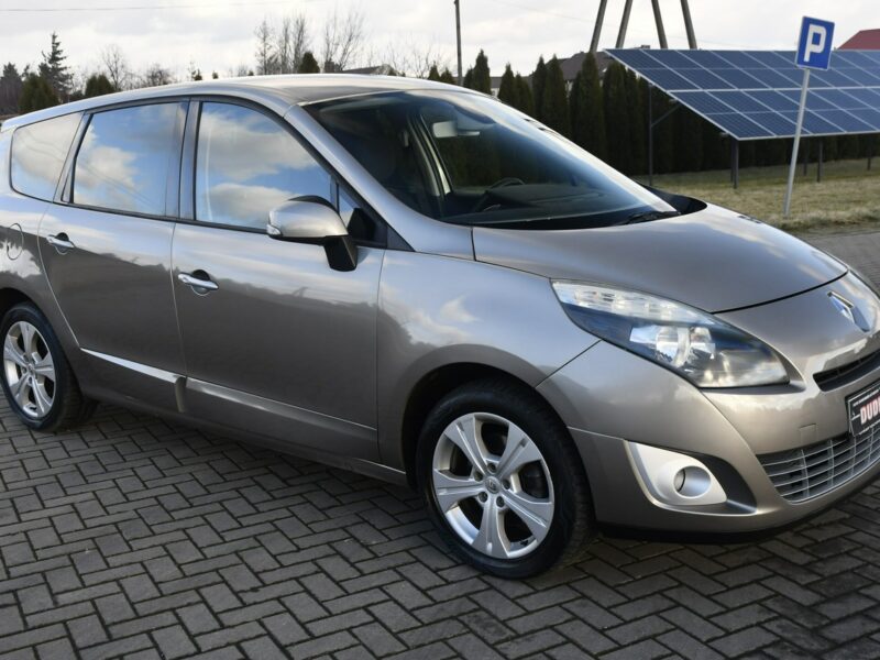 Renault Grand Scenic 1,4Turbo Benz. DUDKI11 Serwis,Klimatronic 2str.,Hands-Free,OKAZJA II (2009-2016)