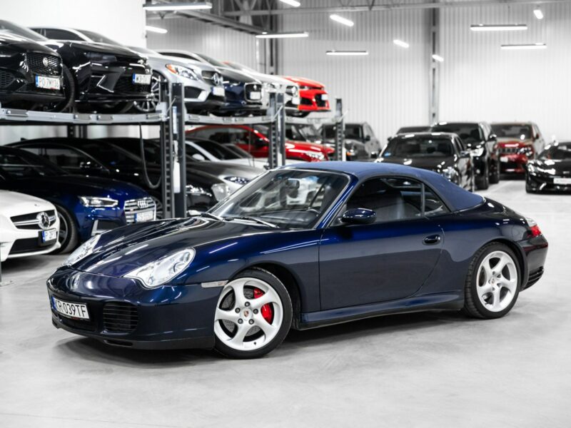 Porsche 911 Carrera 4S Cabrio. Bezwypadkowe. 2 właściciel. Stan kolekcjonerski. EU 996 (1997-2006)