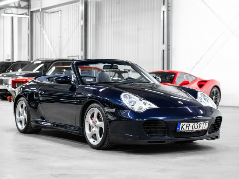 Porsche 911 Carrera 4S Cabrio. Bezwypadkowe. 2 właściciel. Stan kolekcjonerski. EU 996 (1997-2006)