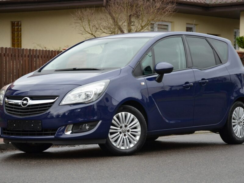 Opel Meriva Zarejestrowana 1.4T 120KM + Gaz Klima Parktronik Alu Gwarncja II (2010-)