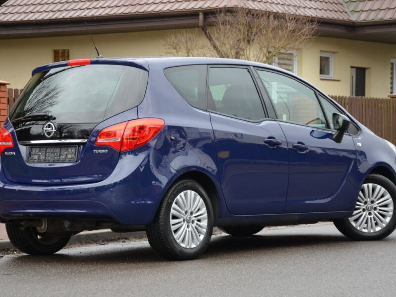 Opel Meriva Zarejestrowana 1.4T 120KM + Gaz Klima Parktronik Alu Gwarncja II (2010-)