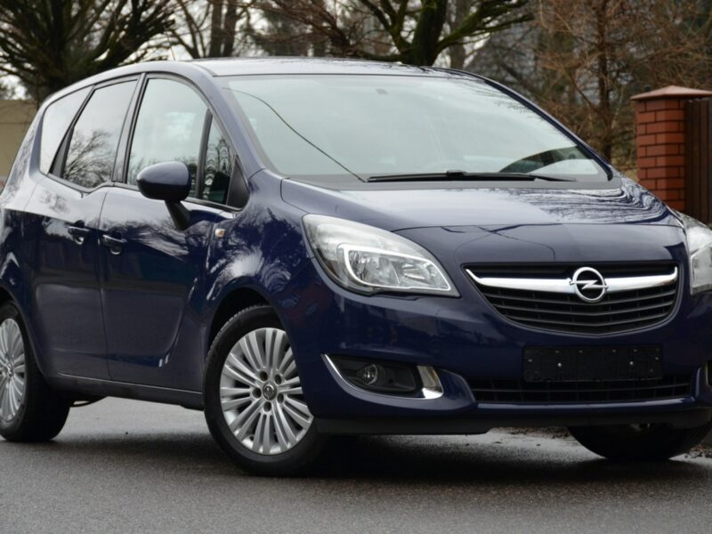 Opel Meriva Zarejestrowana 1.4T 120KM + Gaz Klima Parktronik Alu Gwarncja II (2010-)