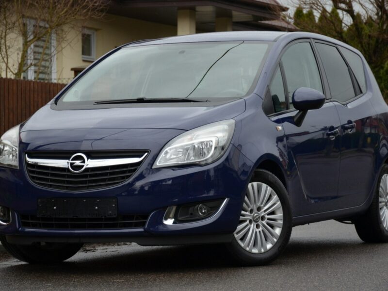 Opel Meriva Zarejestrowana 1.4T 120KM + Gaz Klima Parktronik Alu Gwarncja II (2010-)