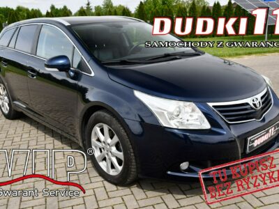 Toyota Avensis 1,8B DUDKI11 Skóry,Navi,Klimatronic 2 str.Tempomat,kredyt,GWARANCJA III (2009-)