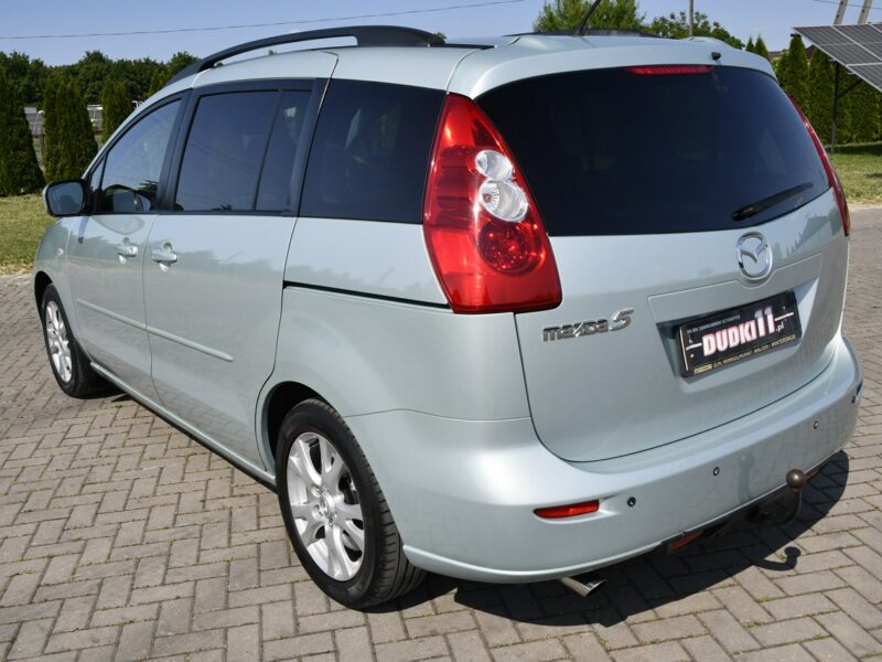Mazda 5 1,8b DUDKI11 7 Foteli,Hak,Parktronic, El.szyby.Centralka,kredyt.OKAZJA I (2005-2010)