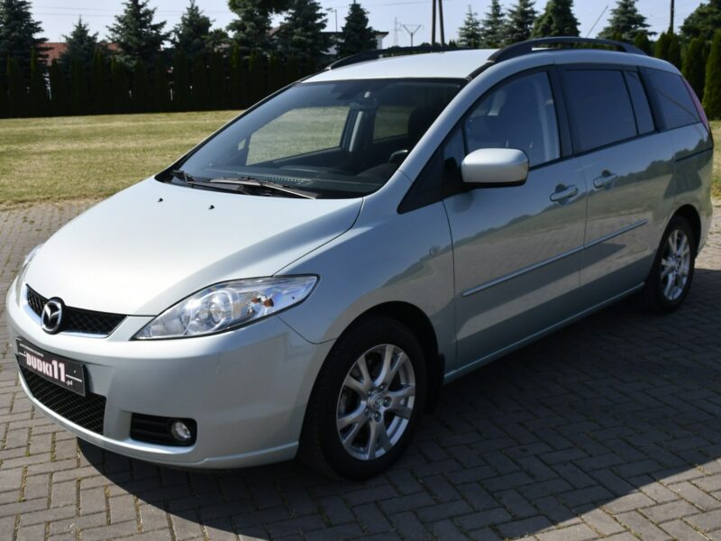 Mazda 5 1,8b DUDKI11 7 Foteli,Hak,Parktronic, El.szyby.Centralka,kredyt.OKAZJA I (2005-2010)