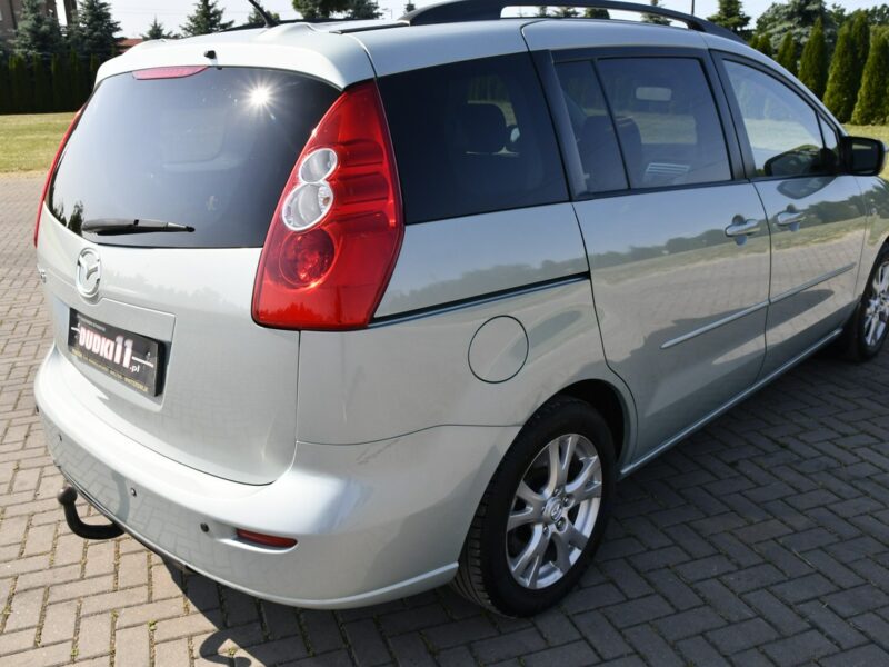 Mazda 5 1,8b DUDKI11 7 Foteli,Hak,Parktronic, El.szyby.Centralka,kredyt.OKAZJA I (2005-2010)