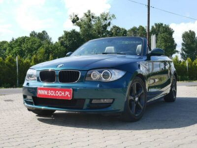 BMW 120 E88 2.0 120i 170KM cabrio kabrio kabriolet cabriolet E87 (2004-2013)
