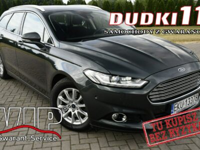 Ford Mondeo 2,0tdci DUDKI11 Serwis,Navi,Full Dynamic LED,Asystent Parkowania,Asyst Mk5 (2014-)
