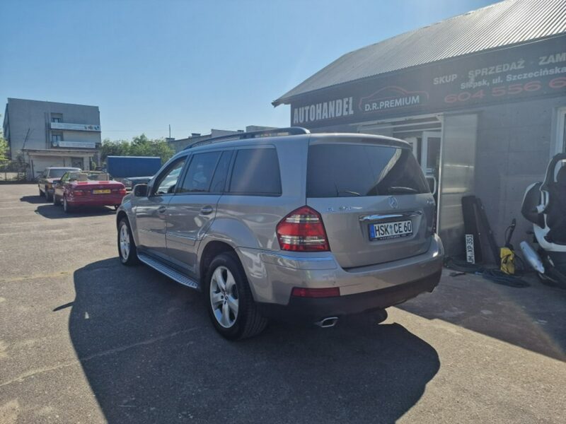 Mercedes GL 450 4.7 V8 340 KM 4-Matic, DVD, Automat, Skóra, Alu, Pneumatyka, Xenon X164 (2006-2012)