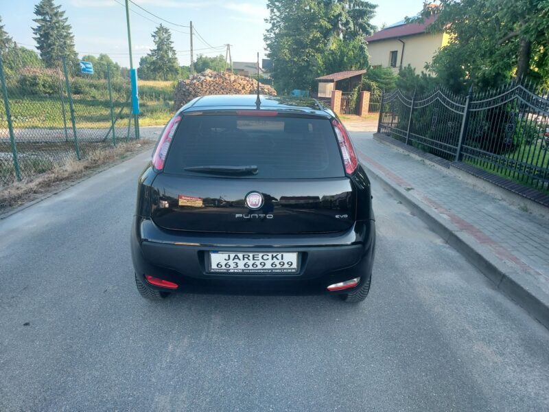 Fiat Punto Evo Opłacony Zdrowy Zadbany Serwisowany z Klimatyzacją 1 WŁ