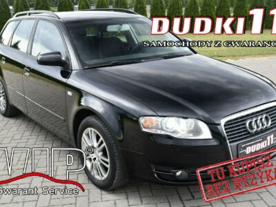 Audi A4 1.8Turbo DUDKI11 Navi,Automat,Xenon,Klimatronic 2 str.kredyt.OKAZJA B7 (2004-2007)