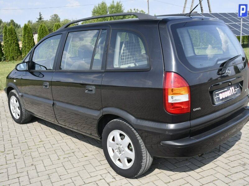 Opel Zafira 1,8b DUDKI11 7 Foteli,Klimatyzacja,El.szyby.Centralka,kredyt.OKAZJA A (1999-2005)