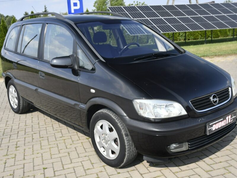 Opel Zafira 1,8b DUDKI11 7 Foteli,Klimatyzacja,El.szyby.Centralka,kredyt.OKAZJA A (1999-2005)