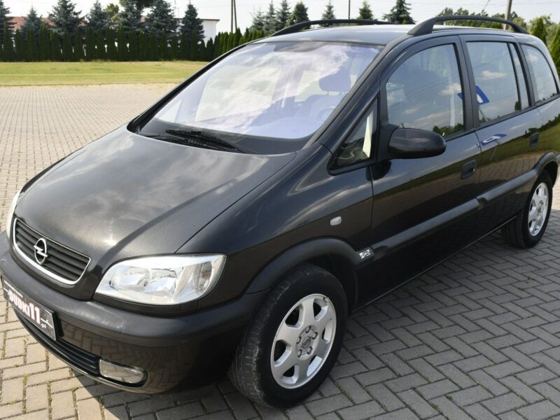 Opel Zafira 1,8b DUDKI11 7 Foteli,Klimatyzacja,El.szyby.Centralka,kredyt.OKAZJA A (1999-2005)
