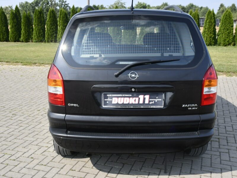 Opel Zafira 1,8b DUDKI11 7 Foteli,Klimatyzacja,El.szyby.Centralka,kredyt.OKAZJA A (1999-2005)