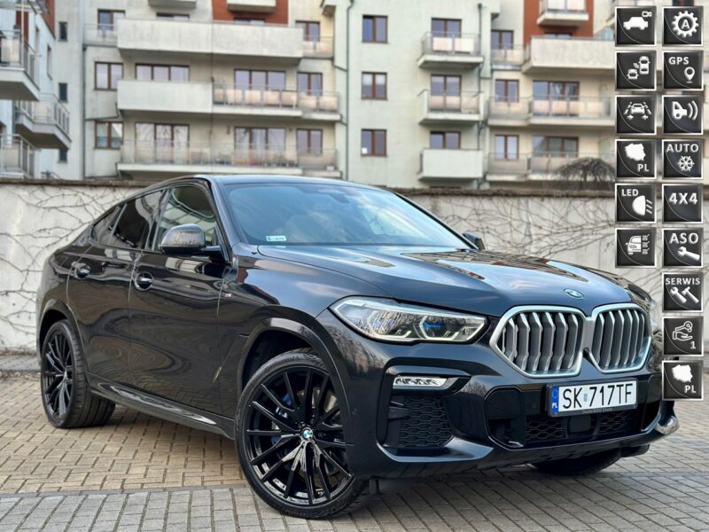 BMW X6 Faktura VAT 23% Salon Polska Xdrive 40d G06 (2019-)
