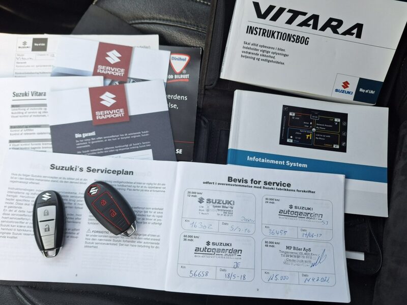 Suzuki Vitara * 1.6benzyna* 120KM* BARDZO ŁADNA* LED* podgrzewane fotele* ALU* II (2015-2019)