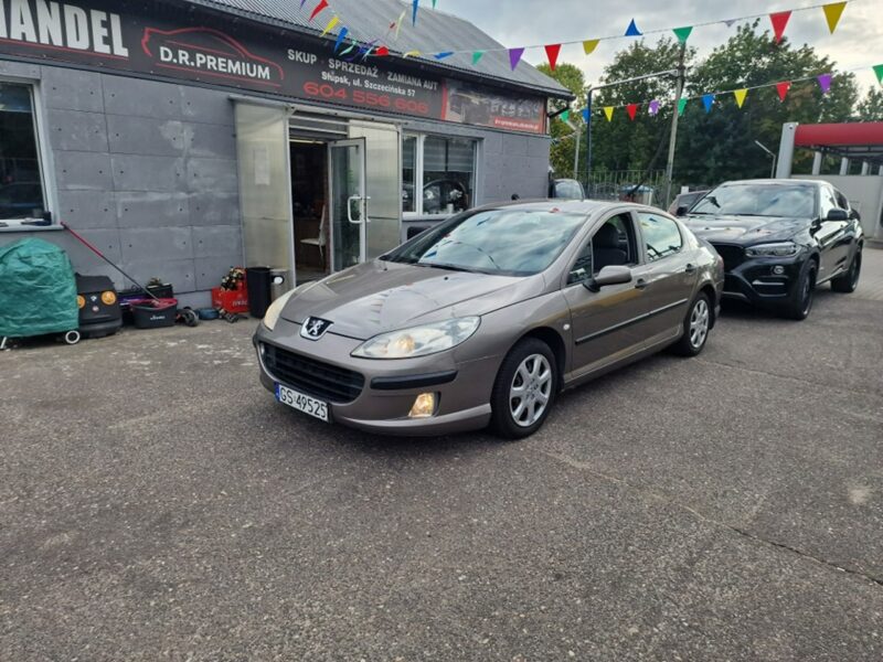 Peugeot 407 1.8 Benzyna + LPG 115 KM, Klimatyzacja, Kurtyny Powietrzne, Isofix