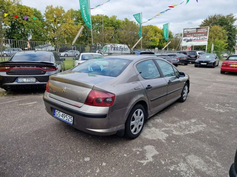 Peugeot 407 1.8 Benzyna + LPG 115 KM, Klimatyzacja, Kurtyny Powietrzne, Isofix