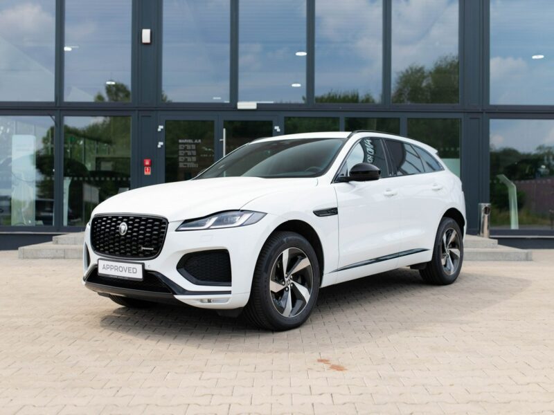Jaguar F-PACE MY24 2.0 I4 250 KM AWD Auto R-Dynamic S FujiWhite GlossBlack Navi LED