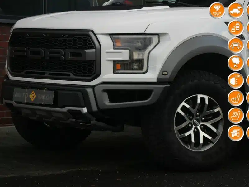 Ford F150 Raptor*450KM*4WD*Automat*FullLed*Radar*Skóra*Went+GrzFot*Blis*AsysToru (2015-)