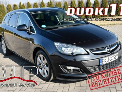 Opel Astra 1,7D DUDKI11 Serwis,Navi,Ledy,Kam.Cof.Panorama Dach,Skóry,GWARANCJA J (2009-2019)