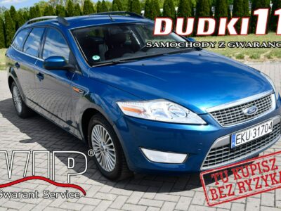 Ford Mondeo 2,0d DUDKI11 Convers+Tempomat,Hak,Klimatr 2 str.kredyt.GWARANCJA Mk4 (2007-2014)