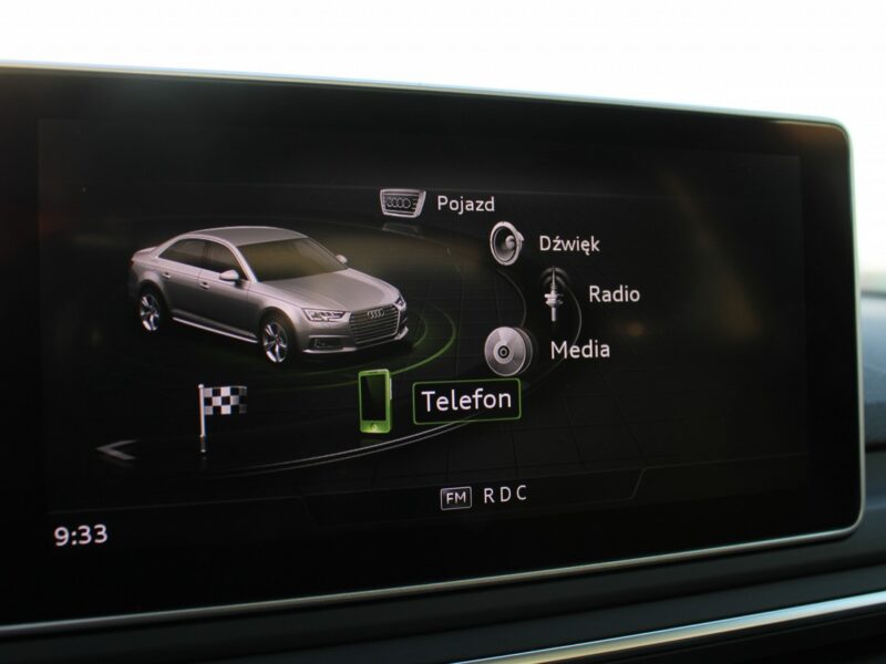 Audi A4 F-vat,salon-polska,navi,automat,gwarancja,g.fotele B9 (2015-)