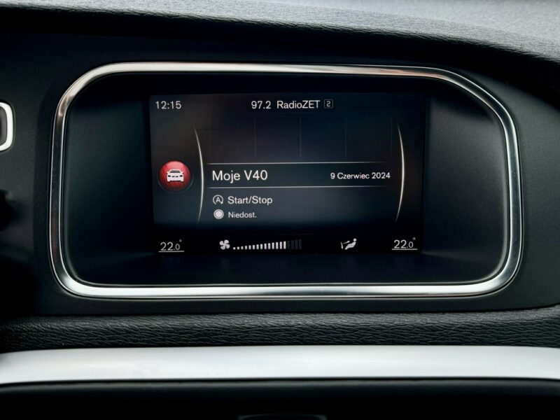Volvo V40 R-Design,D2,113 tys.km.,Gwarancja II (2012-)