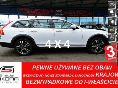 Volvo V90 Cross Country HARMAN/kardon MASAŻE 3Lata GWAR I-wł Kraj Bezwypad D5 235KM 4x4 FV23%