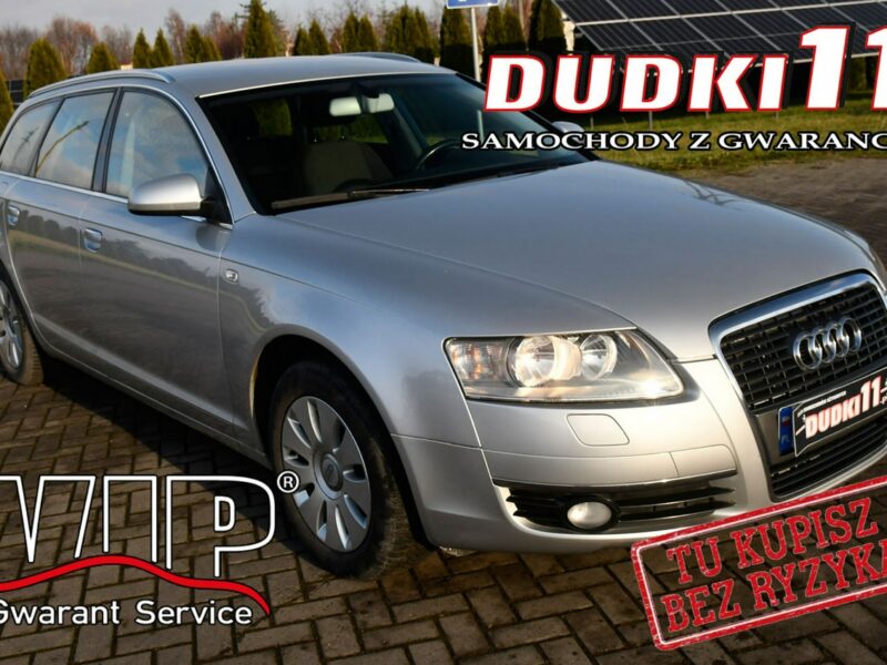 Audi A6 2,0B Turbo DUDKI11 Serwis,Klimatronic, Alu,Tempomat,kredyt.OKAZJA C6 (2004-2011)