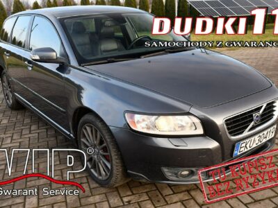 Volvo V50 2,4D DUDKI11 Automat,Klimatr 2 str. Tempomat,kredyt,GWARANCJA II (2007-)