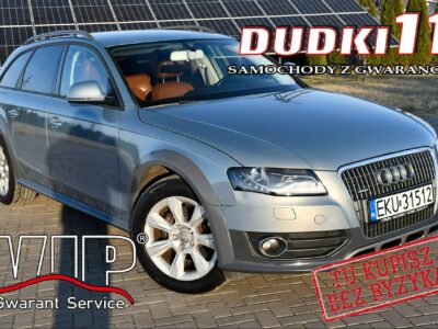 Audi A4 Allroad 2,0TDI DUDKI11 4X4,Skóry,Klimatronic 2 str.Quattro,kredyt.GWARANCJA