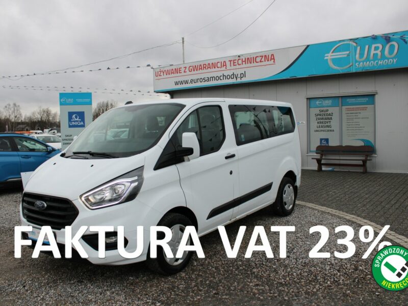 Ford Transit Custom Salon Polska F-vat Gwarancja 9 miejsc