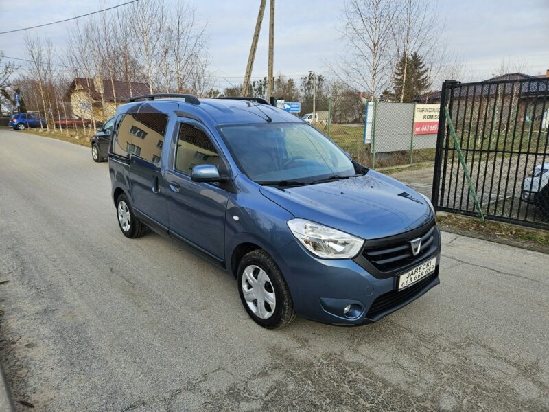 Dacia Dokker Opłacona Zdrowa Zadbana Serwisowana z Klimatyzacją 1 Wł
