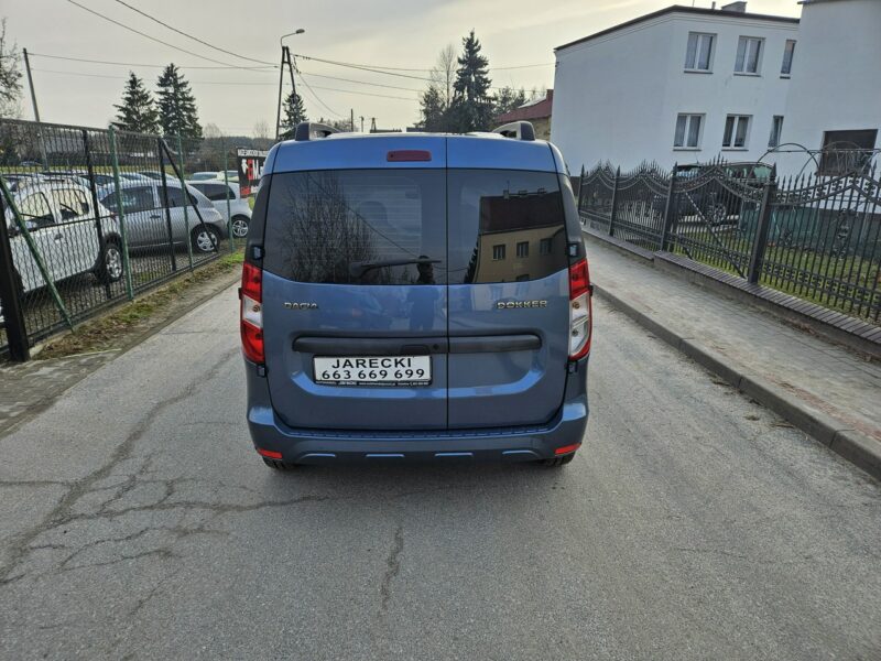 Dacia Dokker Opłacona Zdrowa Zadbana Serwisowana z Klimatyzacją 1 Wł
