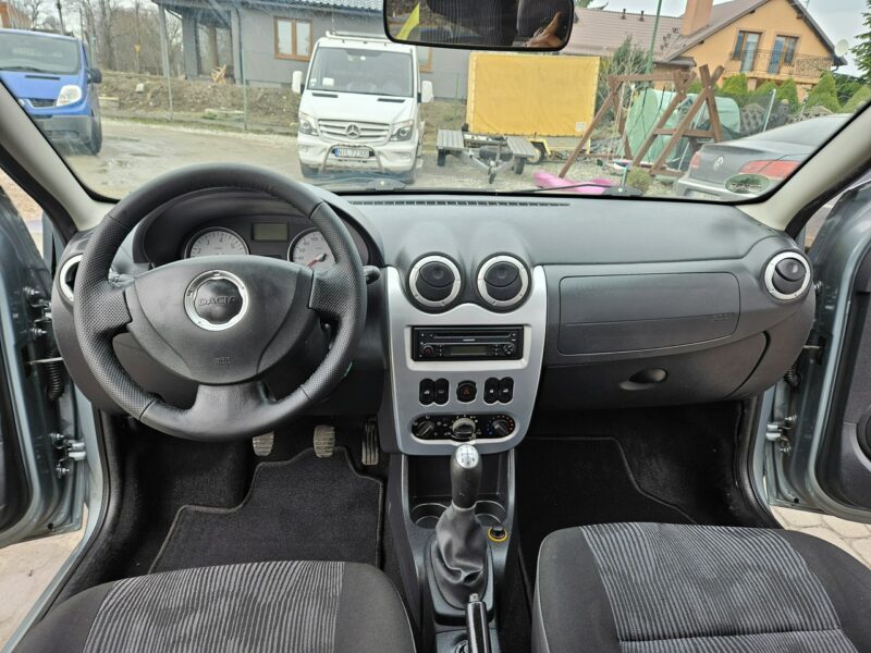 Dacia Sandero Opłacona Zdrowa Zadbana Serwisowana z Klima 2 Kmp Kół 1 Wł I (2008-2012)