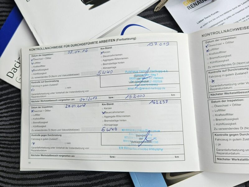 Dacia Sandero Opłacona Zdrowa Zadbana Serwisowana z Klima 2 Kmp Kół 1 Wł I (2008-2012)