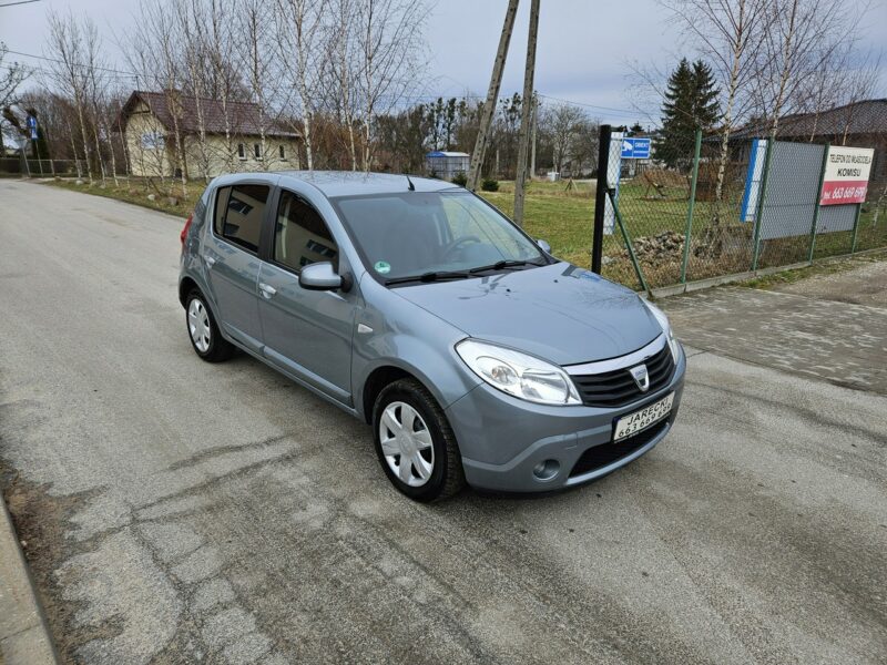 Dacia Sandero Opłacona Zdrowa Zadbana Serwisowana z Klima 2 Kmp Kół 1 Wł I (2008-2012)