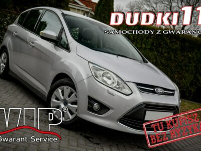 Ford C-Max 1,6tdci DUDKI11 Klimatyzacja.Tempomat,Hak,el.szyby.Centralka,kredyt,OK II (2010-)