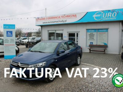 Citroen C-Elysée 1.2 PureTech F-vat Gwarancja Salon Polska I-właściciel II (2012-)