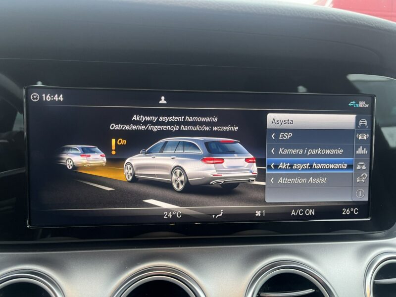 Mercedes E 220 E220d T 9G-tronic 197KM Navi FullLed Kamera Asystent Model 2020 FV 23% W213 (2016-)