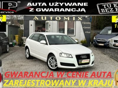 Audi A3 Lift / Ledy * 1.4 Benzyna * Gwarancja w cenie * Przebieg 204*ZAREJ.PL 8P (2003-2012)