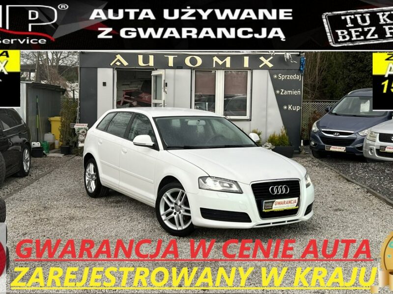 Audi A3 Lift / Ledy * 1.4 Benzyna * Gwarancja w cenie * Przebieg 204*ZAREJ.PL 8P (2003-2012)
